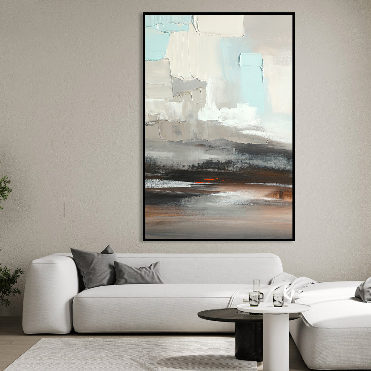 Serene Abstract Landscape