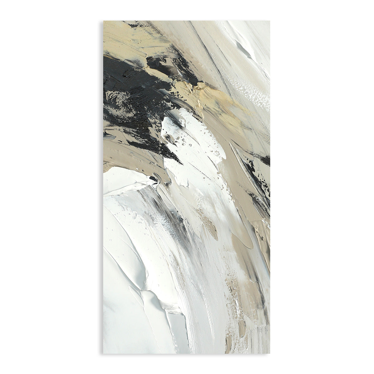 Tranquil Flow Abstract Canvas Art