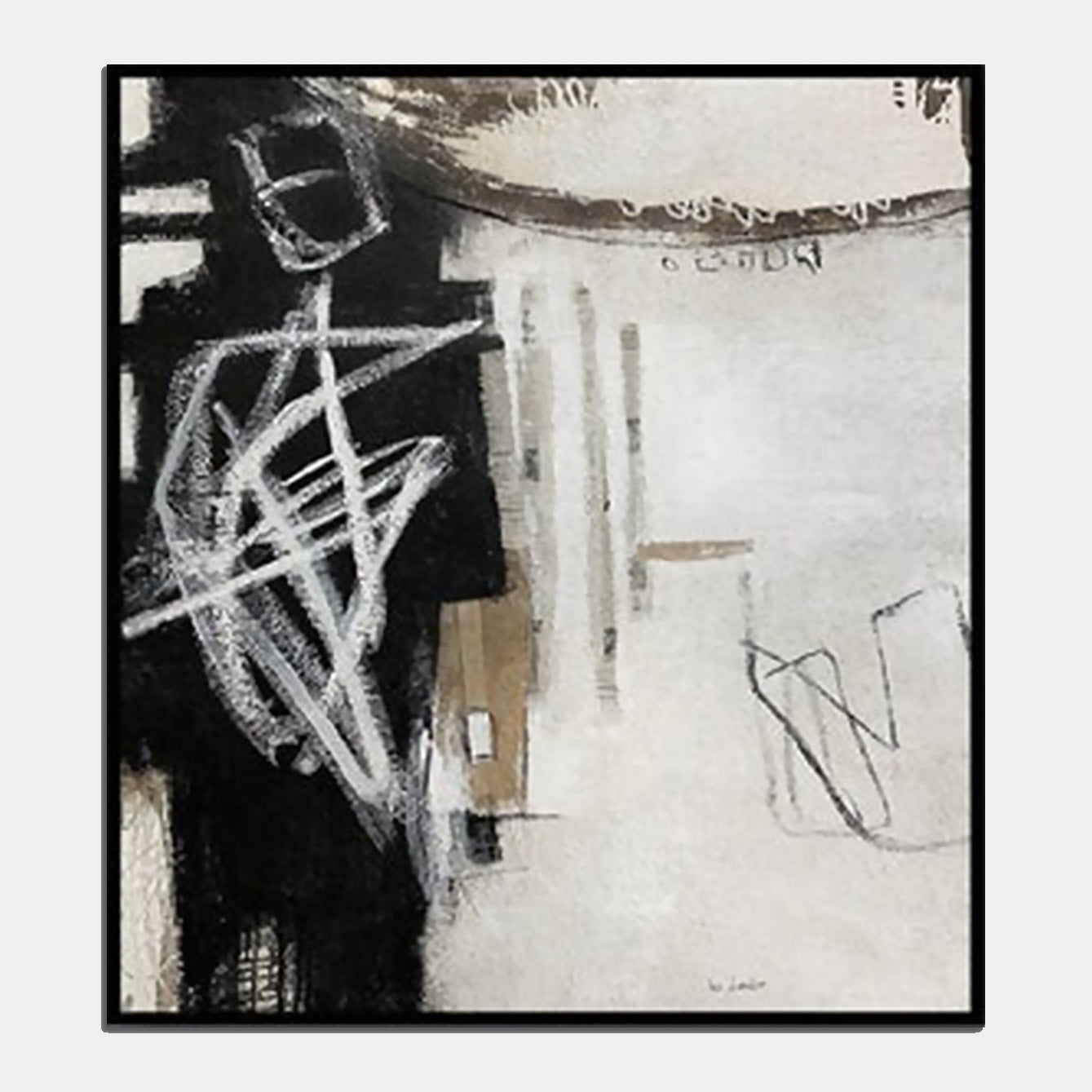 Abstract Impressions Canvas