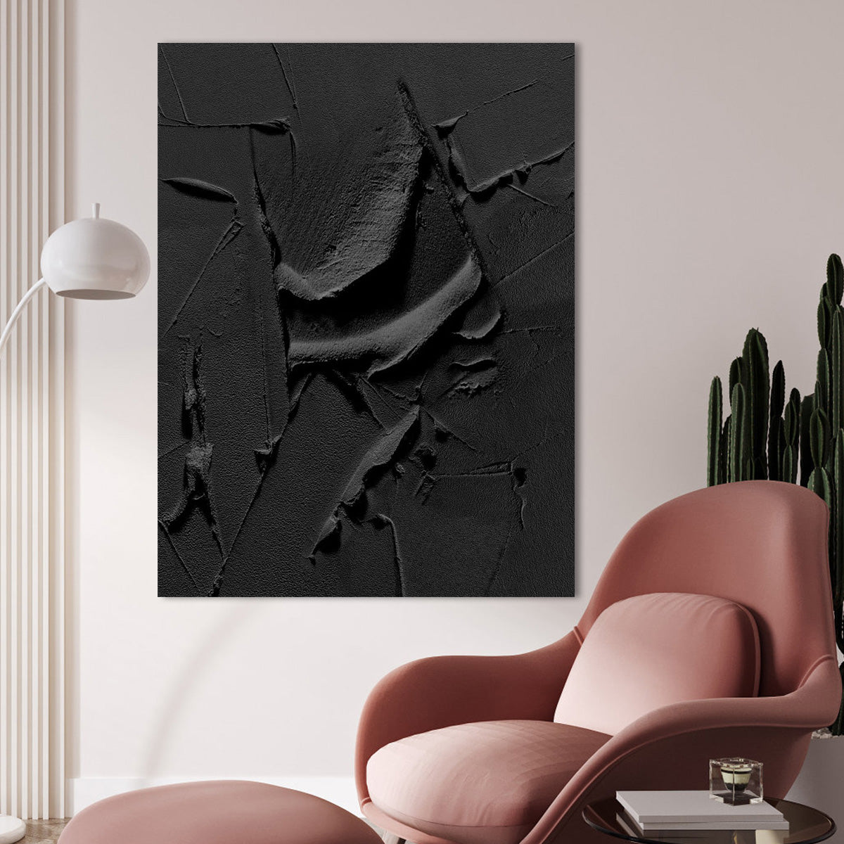 Noir Abstract Elegance