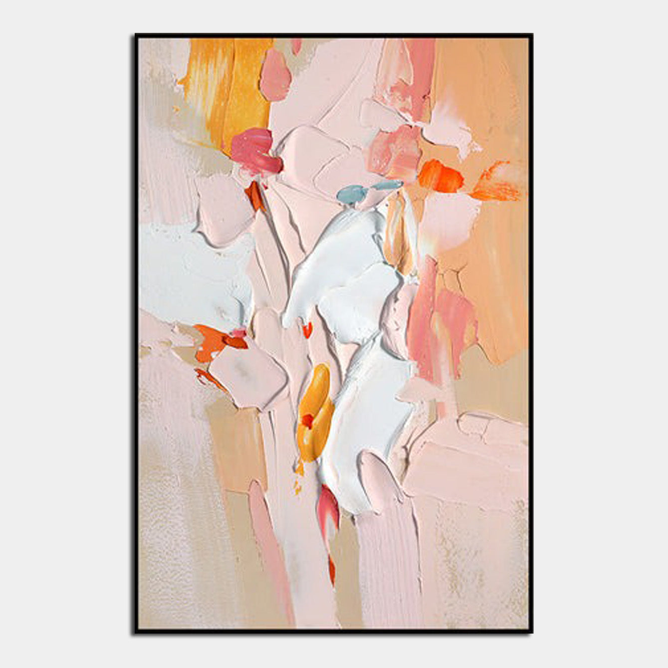 Blossom of Sunrise Abstract Art