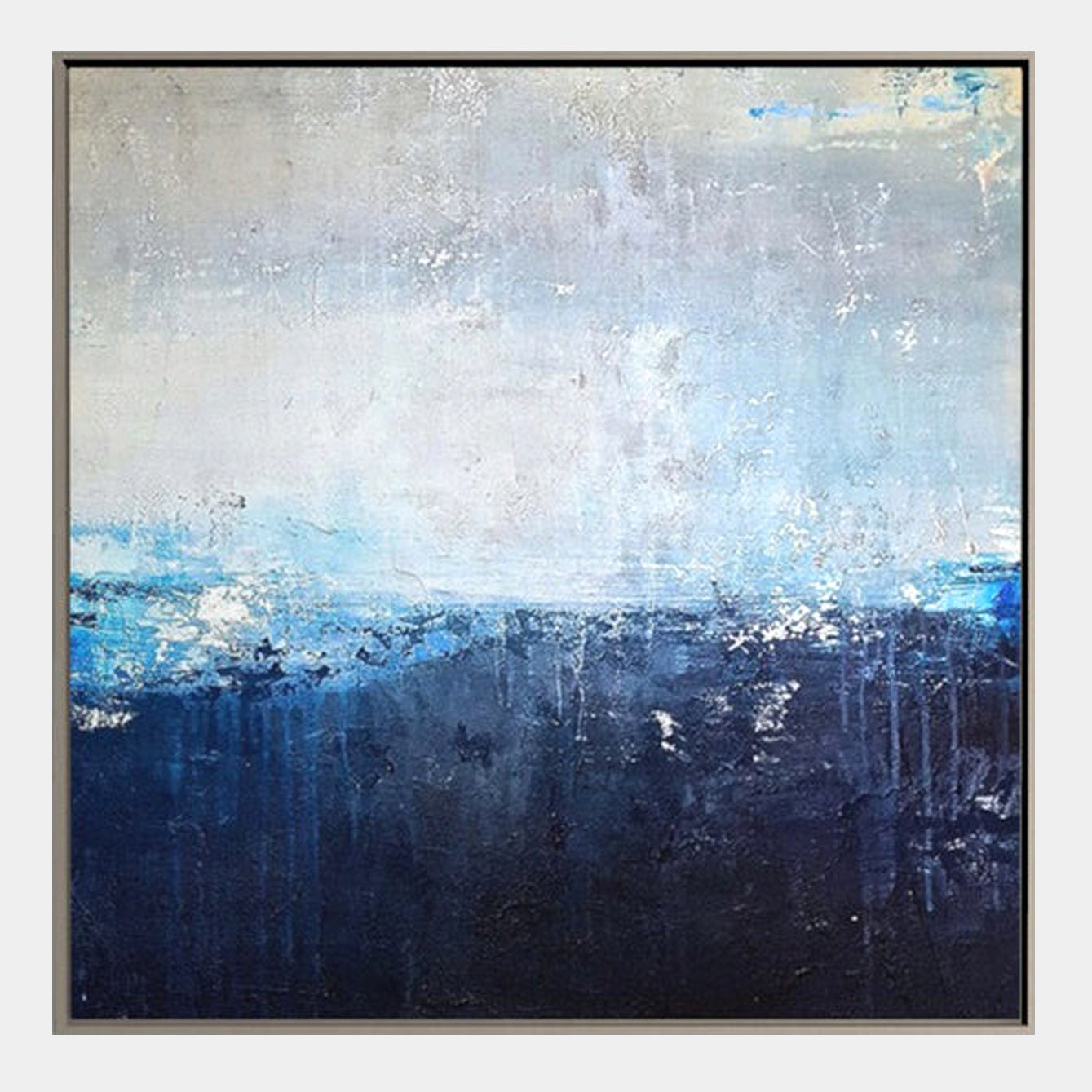 Blue Mood – Blue Abstract Wall Art for Your Space