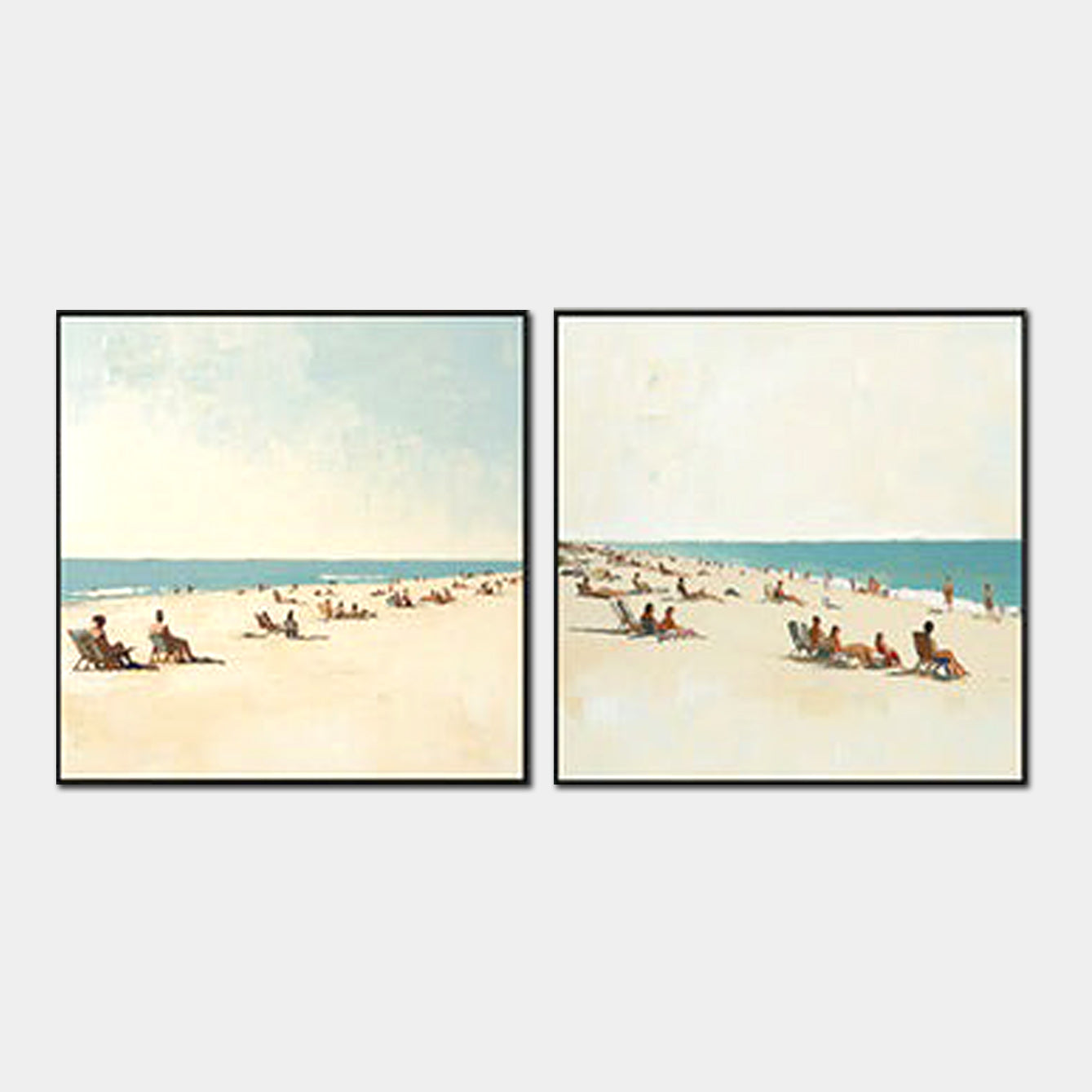 Coastal Bliss – Summer Wall Decor Diptych