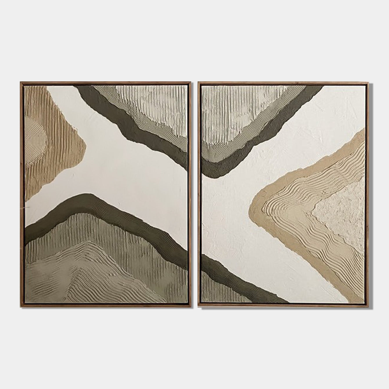 Contour Array Diptych