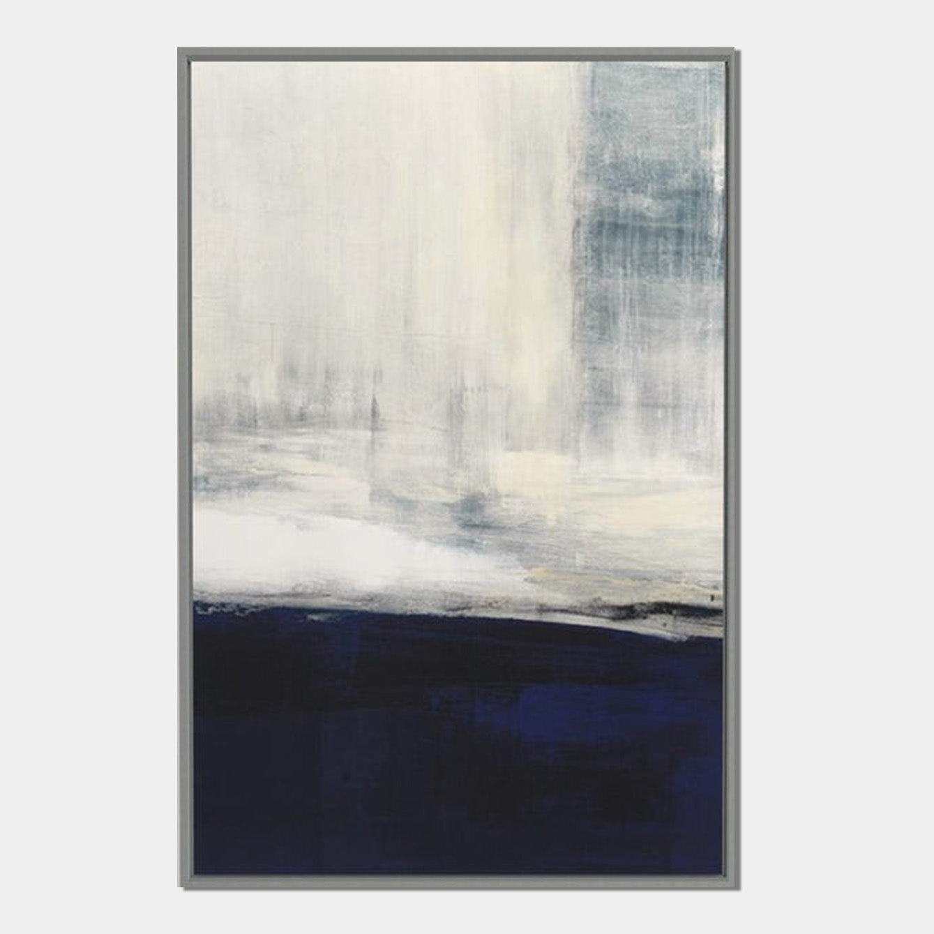 Different Blues – Modern Living Room Wall Art