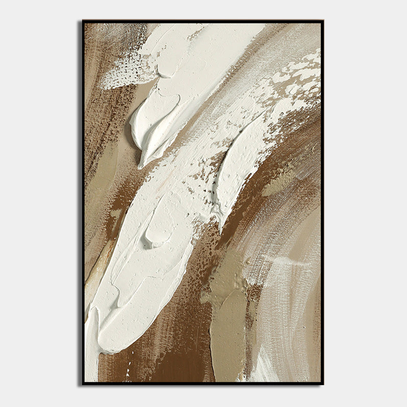 Fluid Motion in Earthy Hues