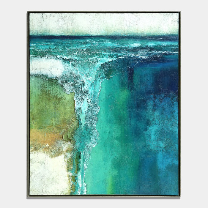 Layered Flow Abstract Wall Art