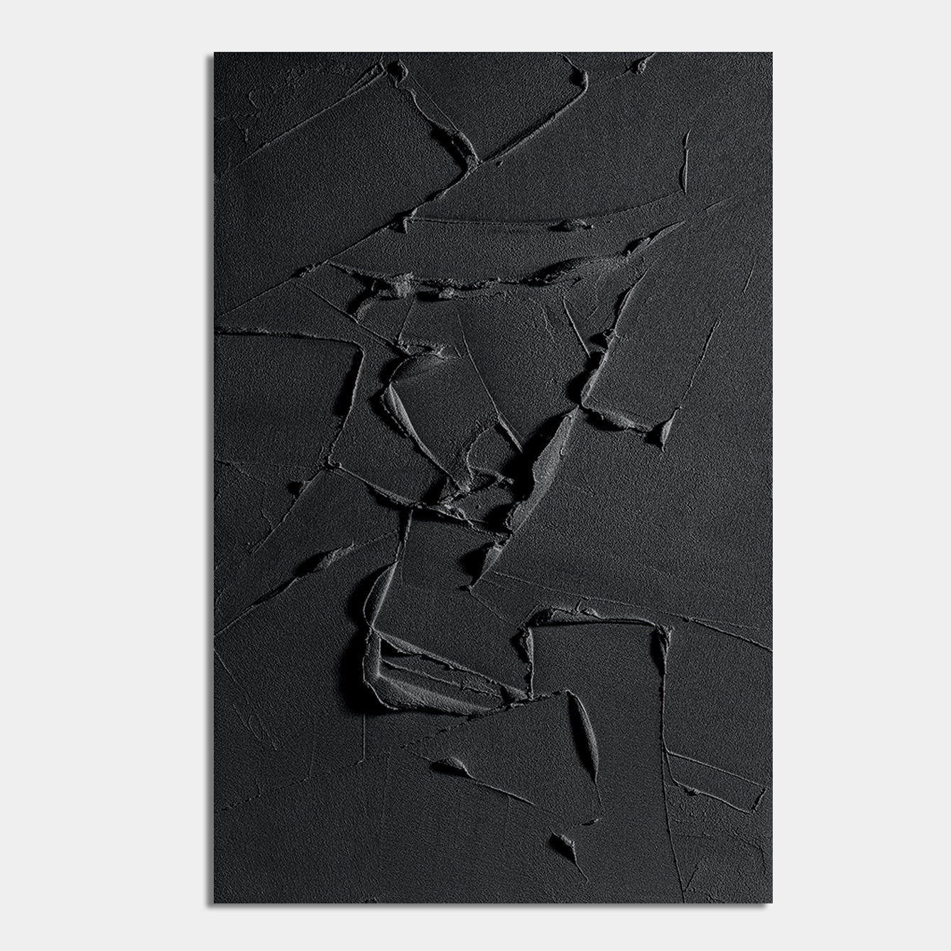 Midnight Reflections: Dark Abstract