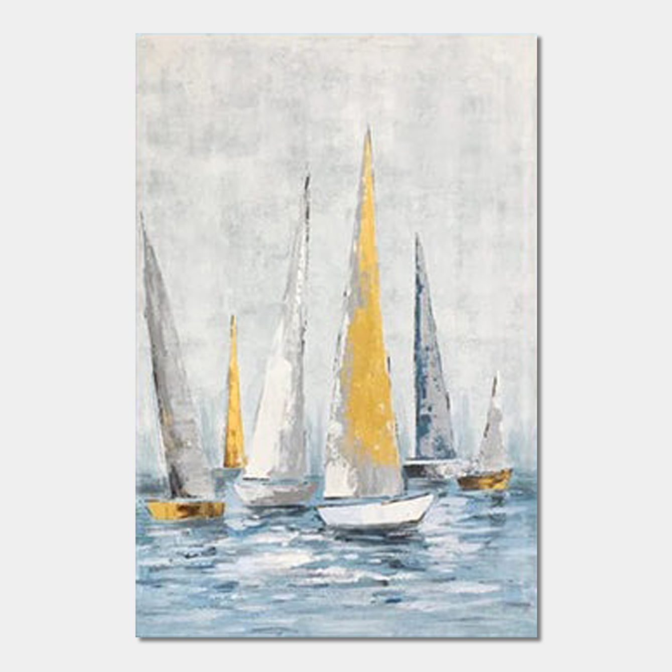 Regatta Seascape Oil Painting