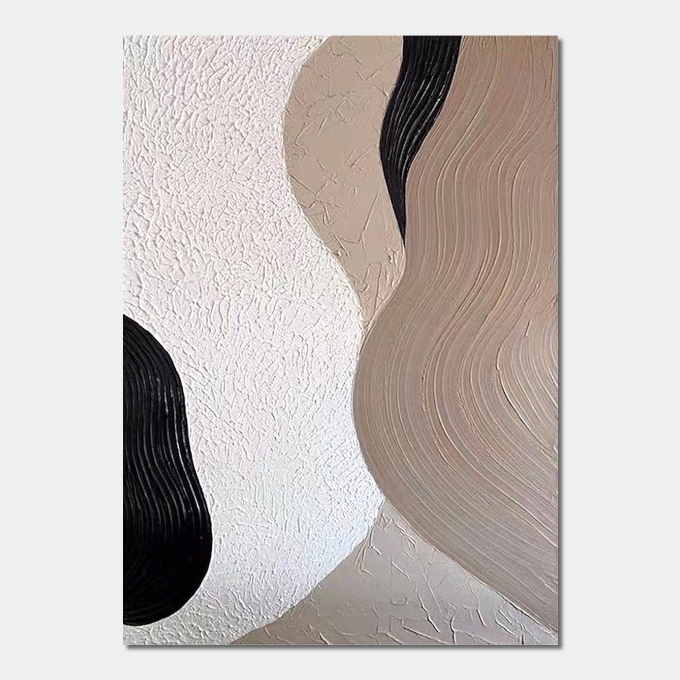 Serenity Swirls Canvas – Large Abstract Wall Art for Living Room