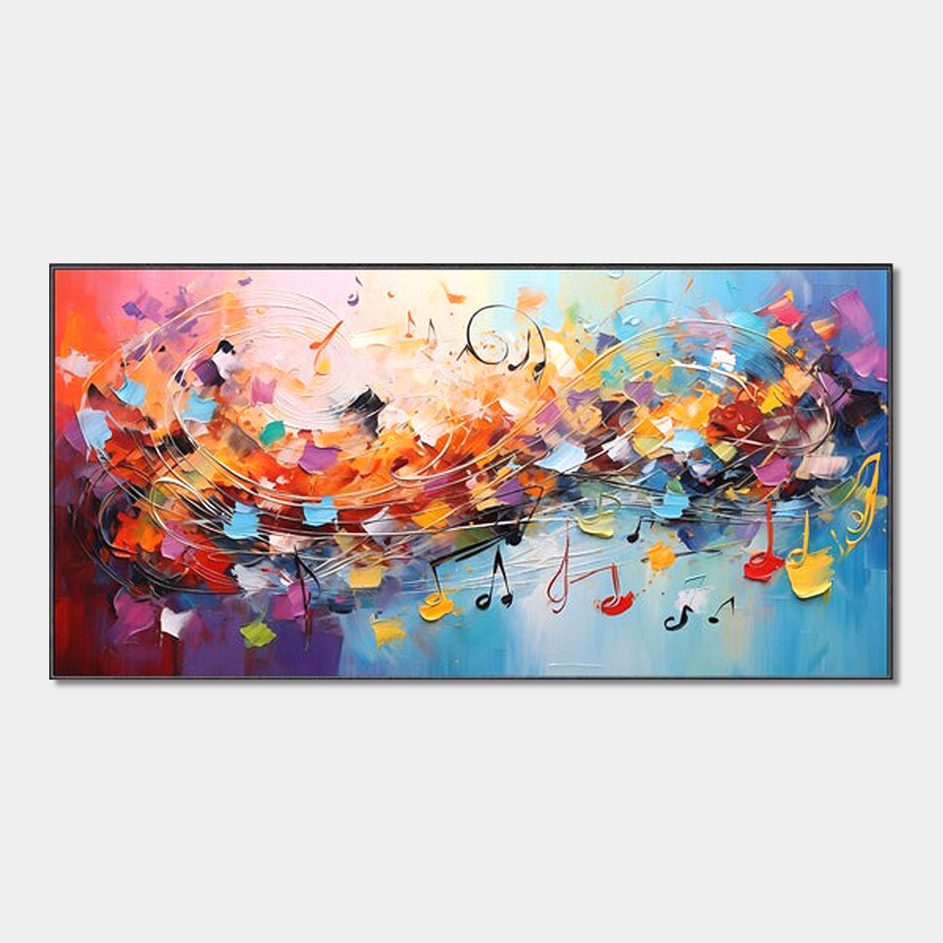 Symphony of Colors Canvas