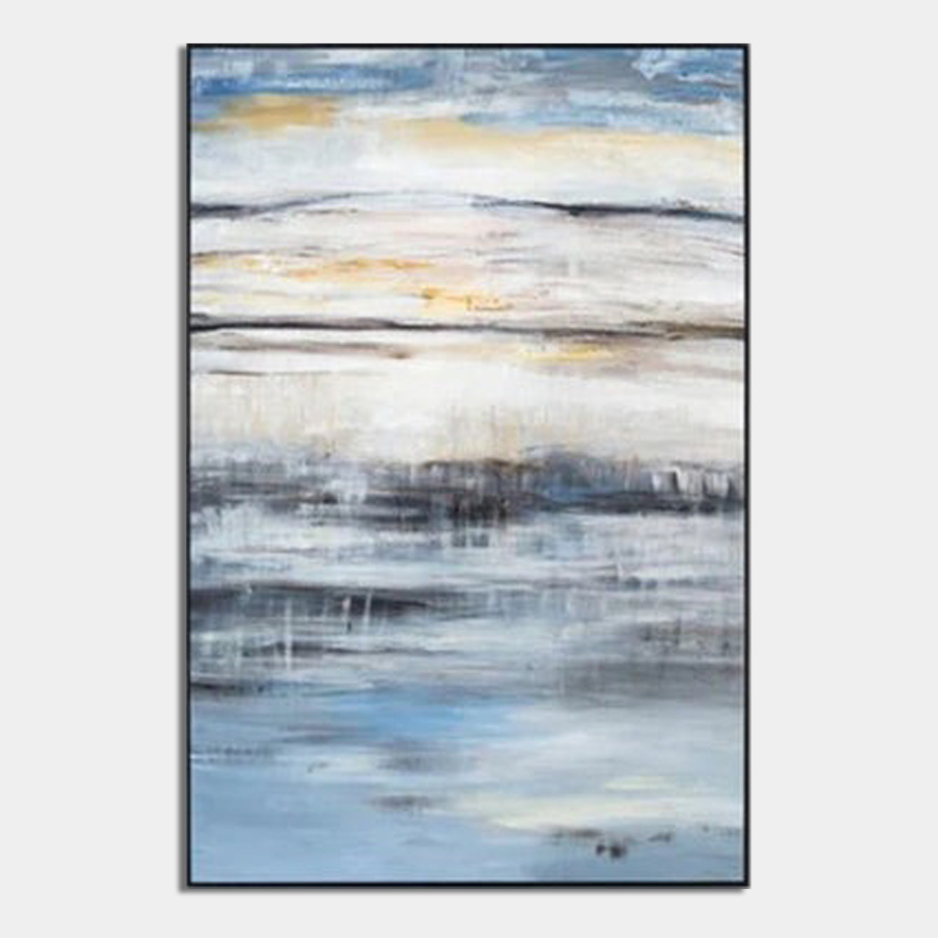 The Sea Calls My Name – Blue and White Wall Art