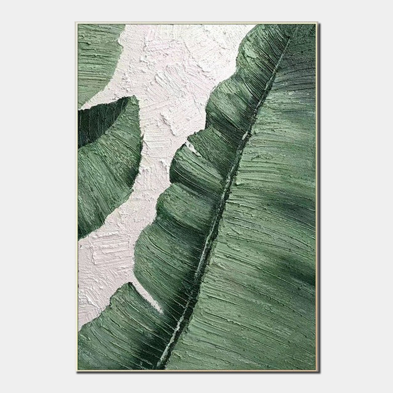 Verdant Leaf Impressions