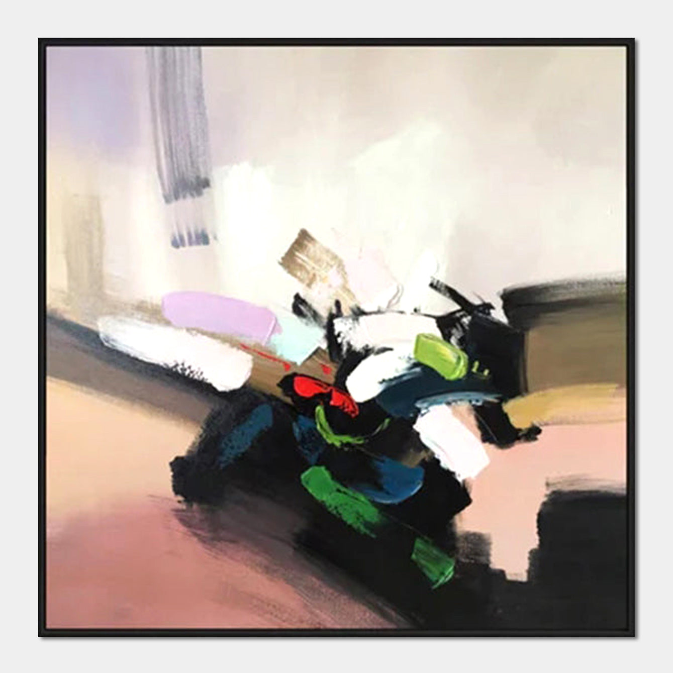 Vibrant Illusions - Abstract Expressionist Painting