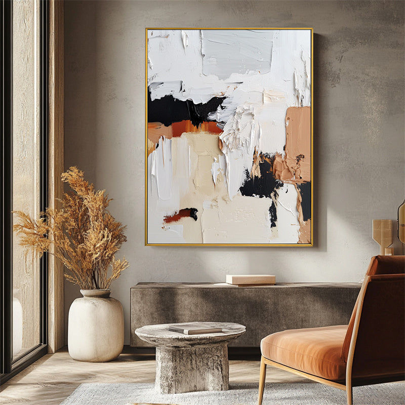 Textured Symphony: Canvas Art