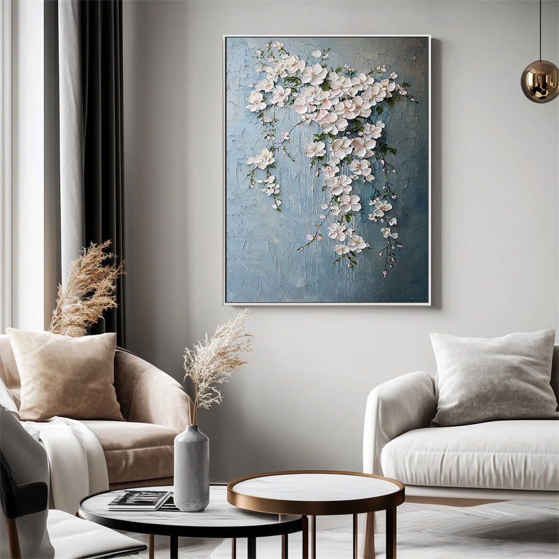 Blossom Serenity – Textured Wall Art