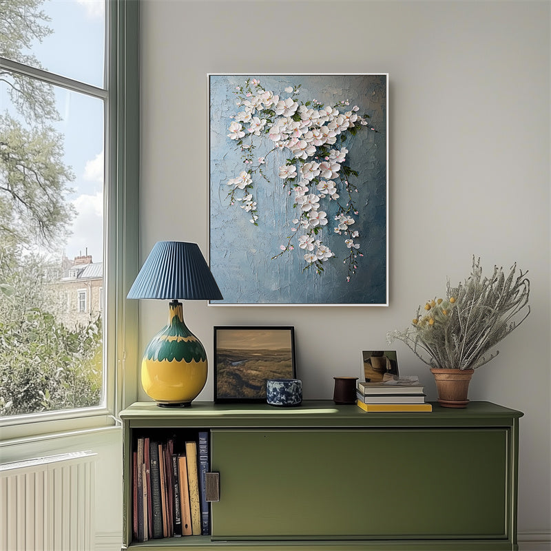 Blossom Serenity – Textured Wall Art