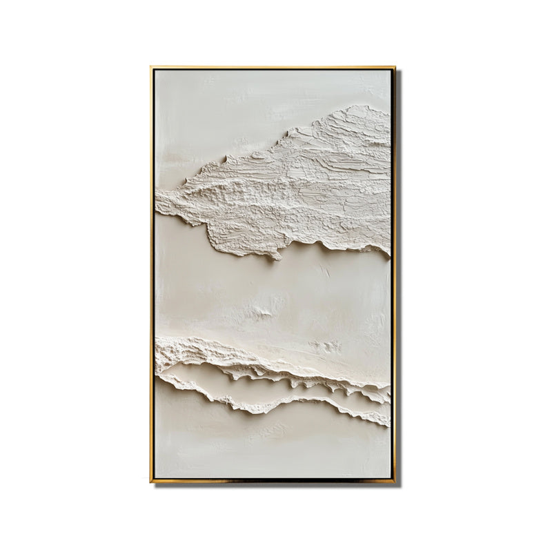 Tranquil Horizons – Sculptural Canvas