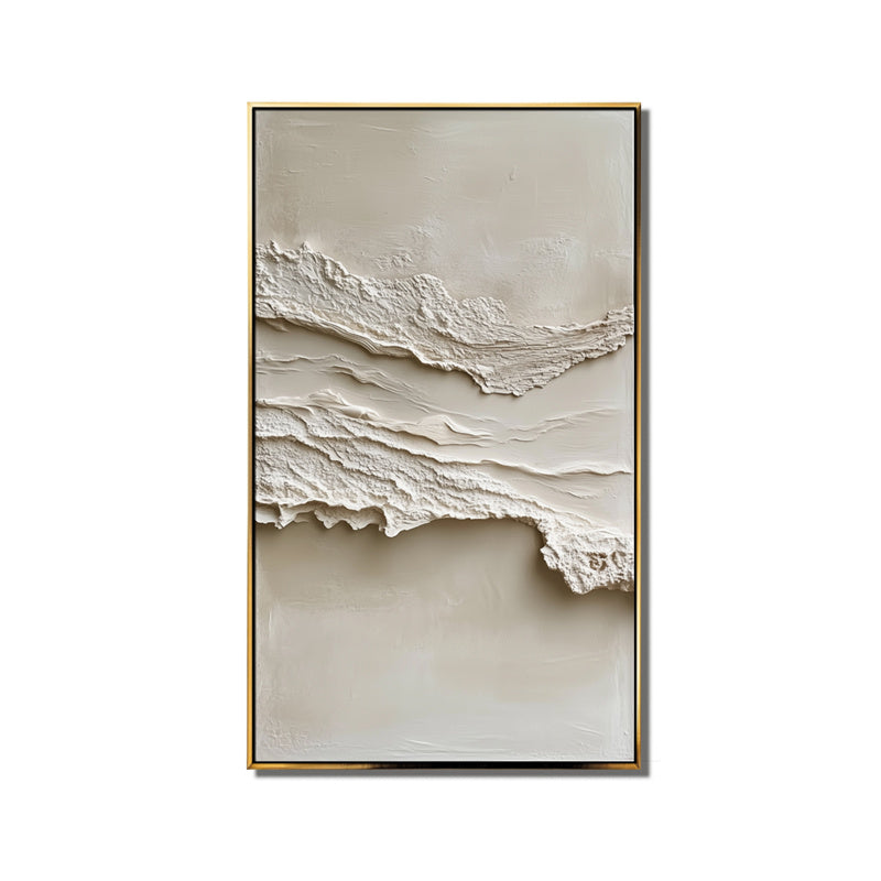 Tranquil Horizons – Sculptural Canvas