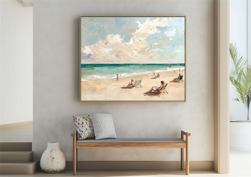 Serene Shores – Coastal Canvas Art