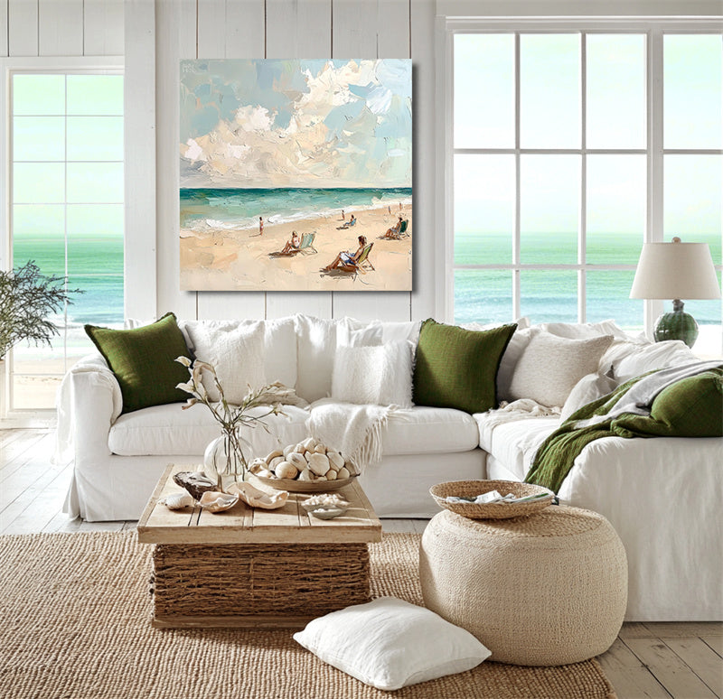 Serene Shores – Coastal Canvas Art