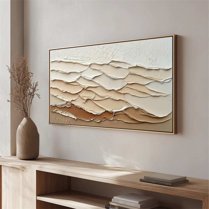 Layered Earth Tones Artwork-240988