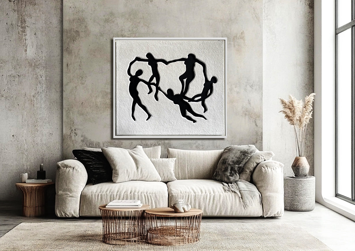 Unity in Motion – Abstract Silhouettes