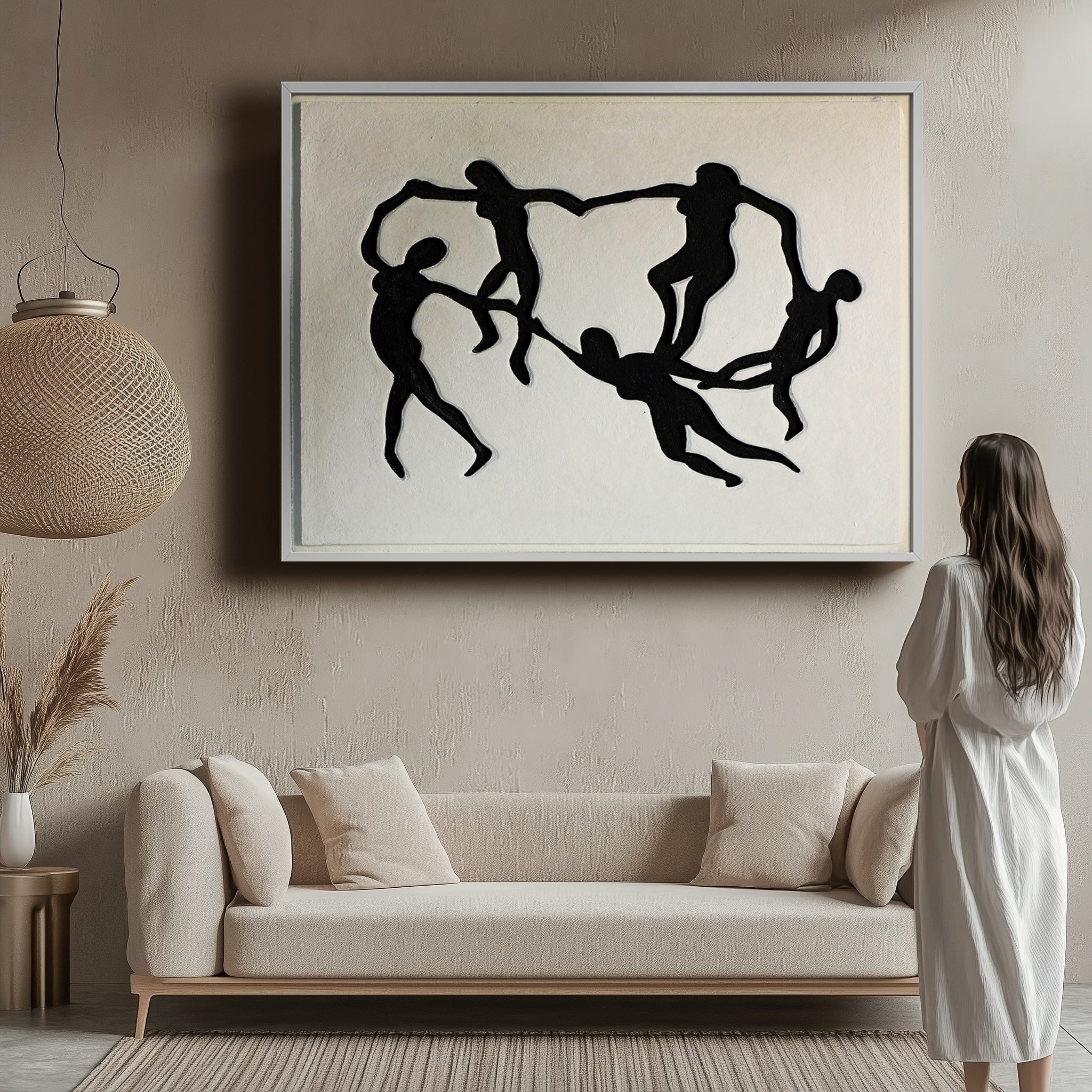 Unity in Motion – Abstract Silhouettes