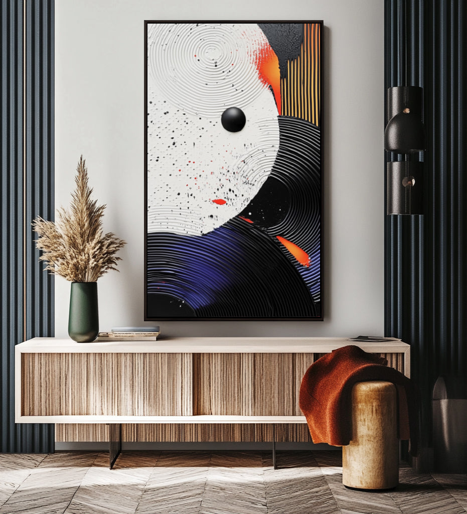 Cosmic Flow Abstract Canvas