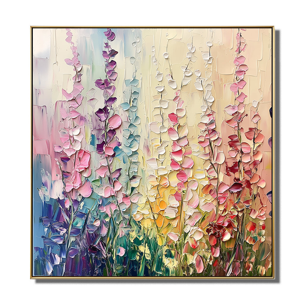 Colorful Floral Meadow Painting-wp241828