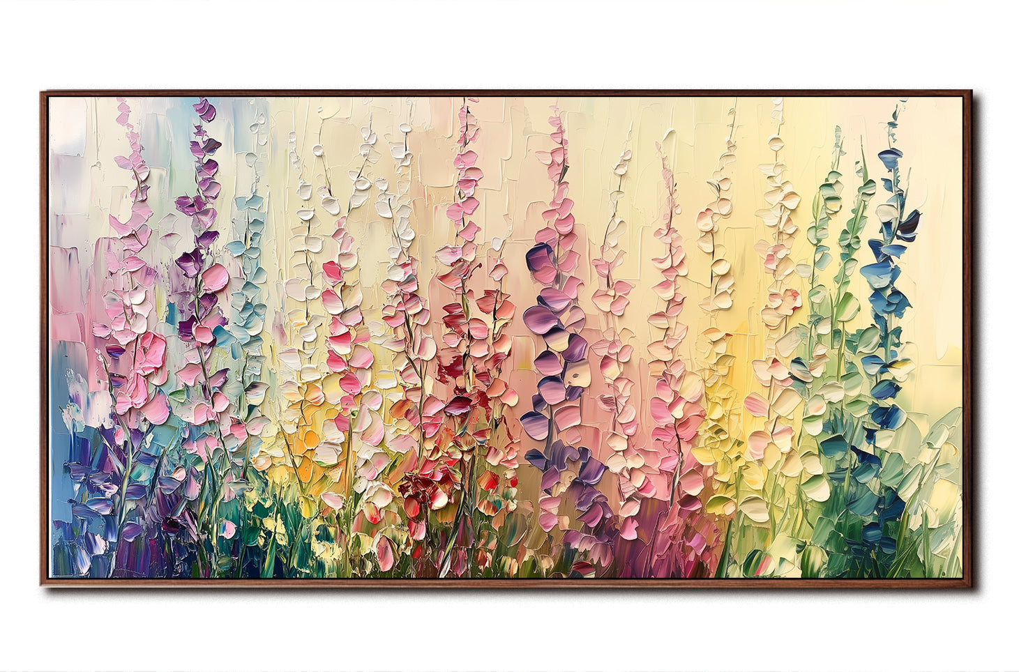 Garden Bliss Abstract Canvas