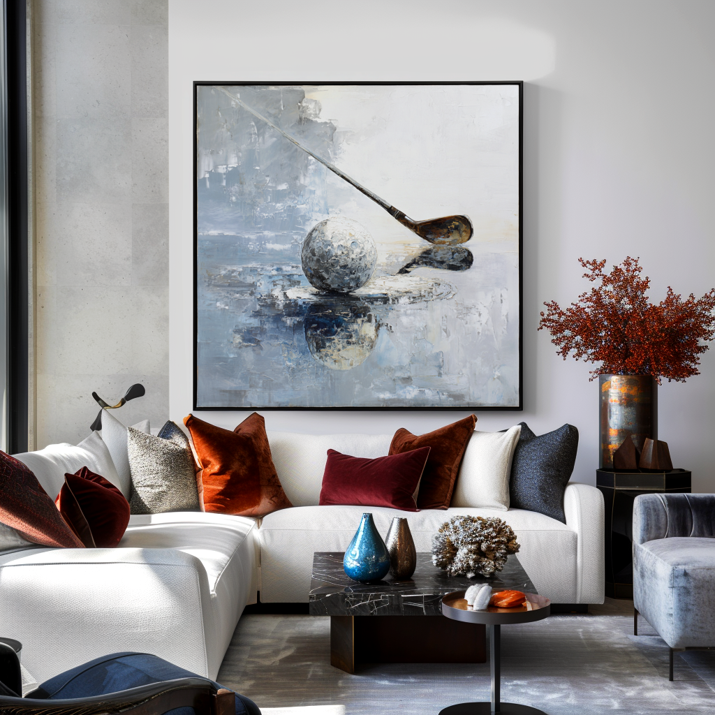 Acousart Golf decorative painting