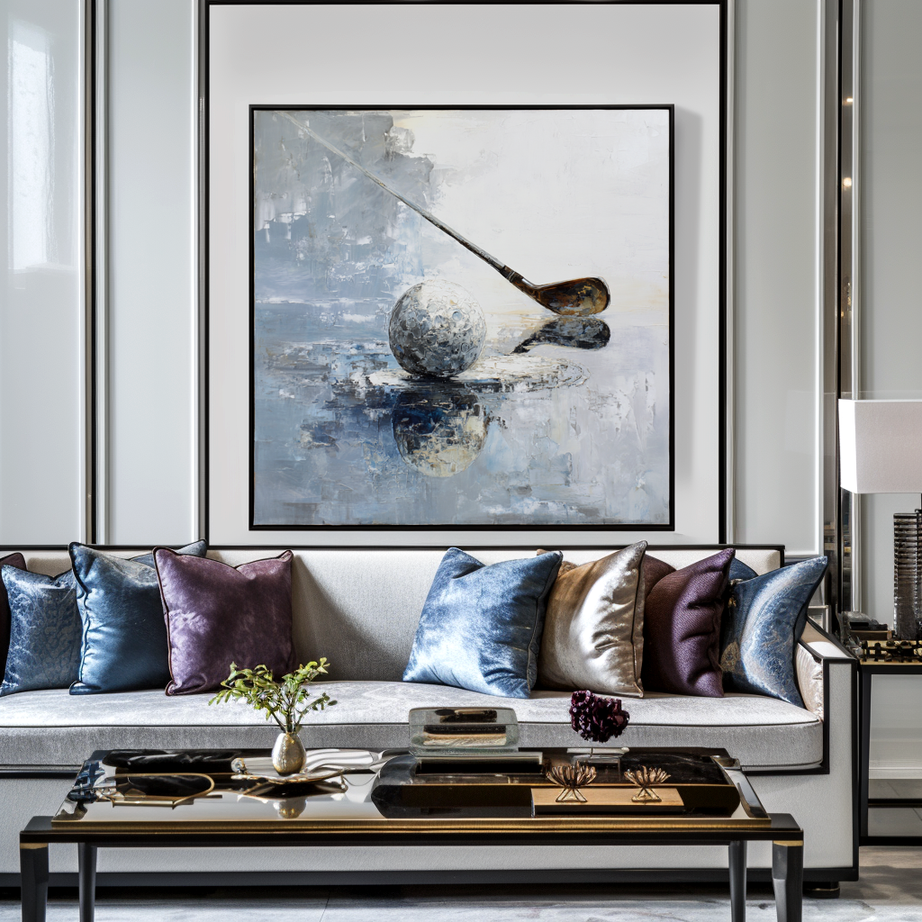 Acousart Golf decorative painting