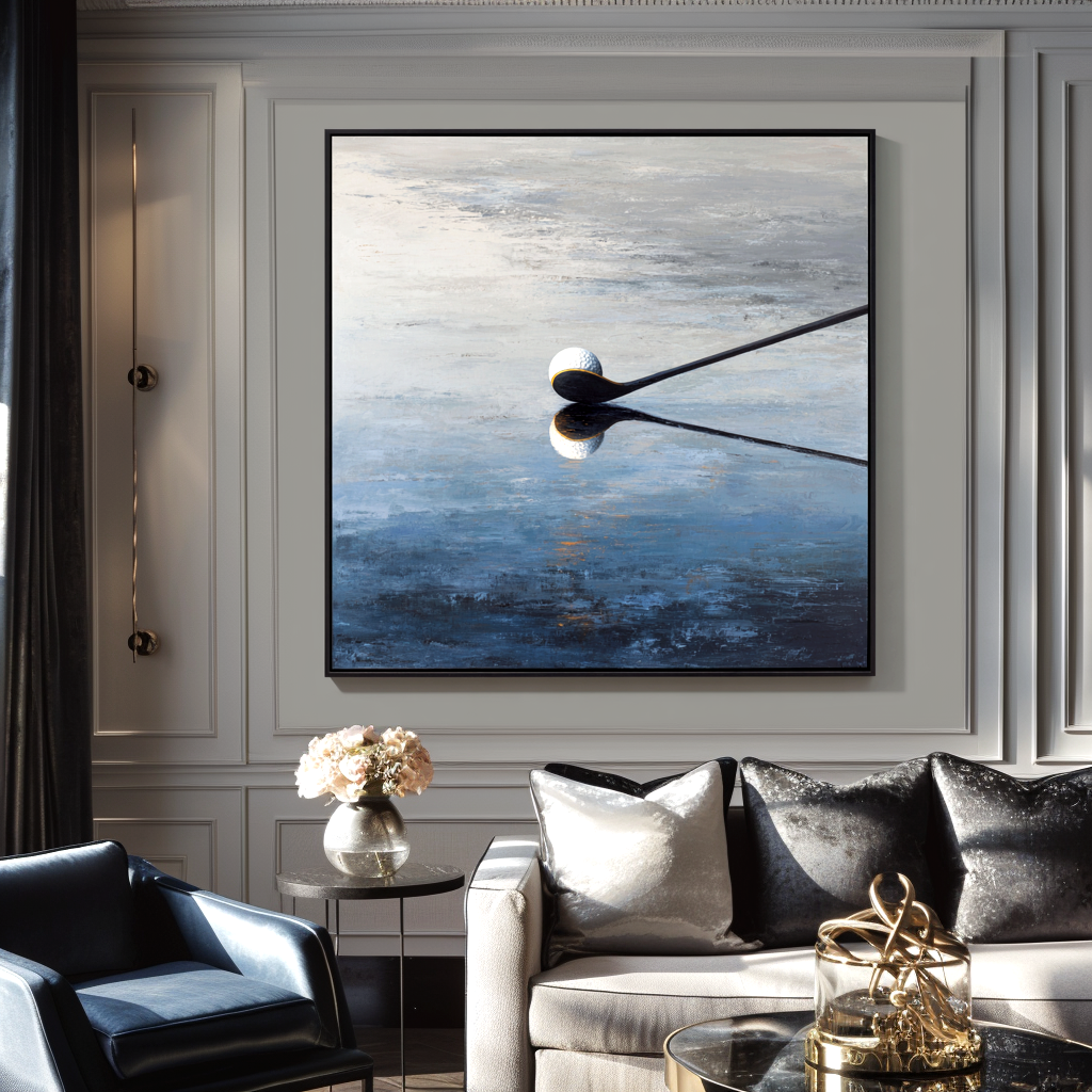 Acousart Golf decorative painting 0039