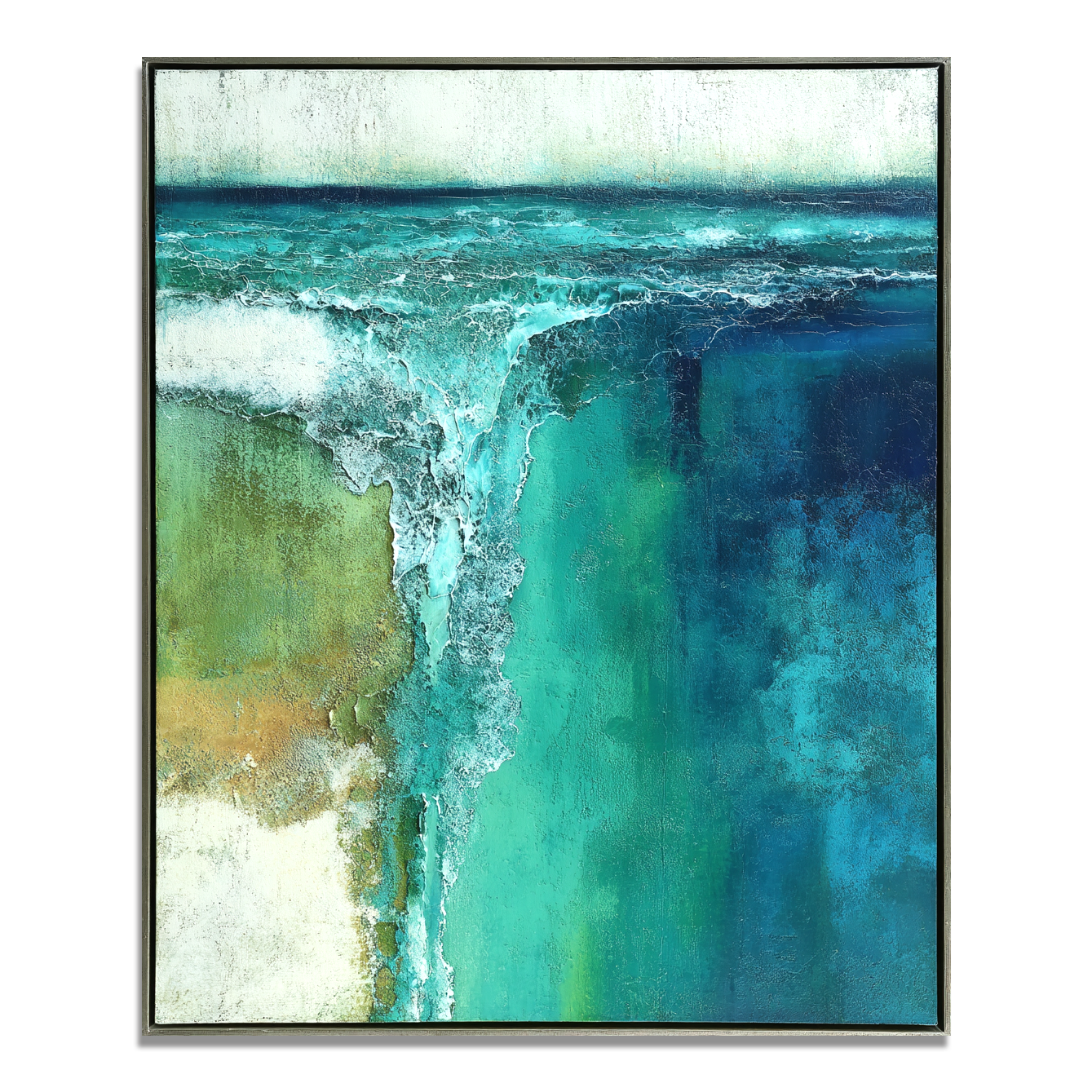 Layered Flow Abstract Wall Art