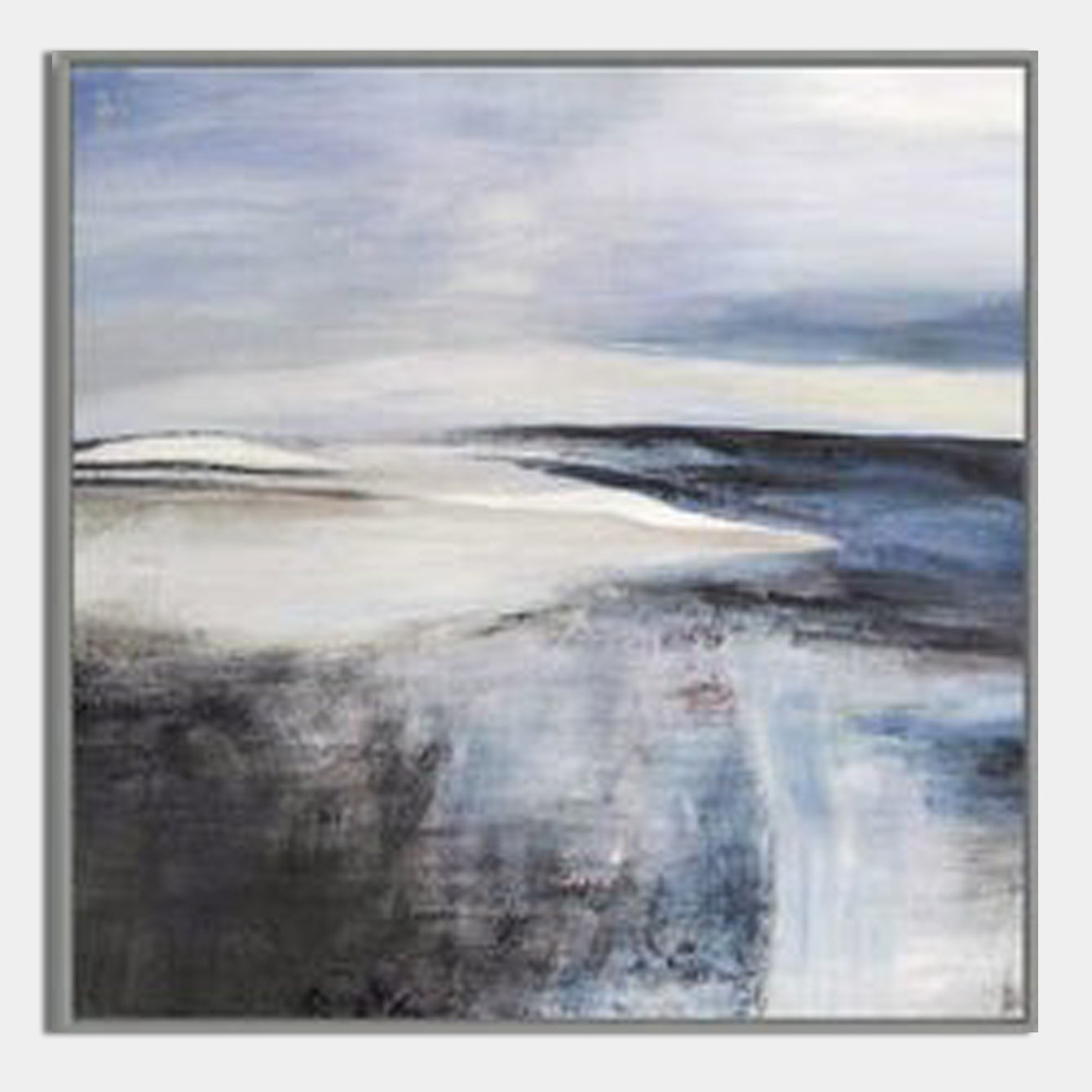 When the Mountains Call... – Abstract Large Canvas Wall Art for Living Room